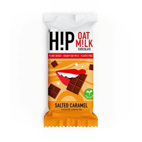 H!P Salted Caramel Oat M!lk Chocolate Bar
