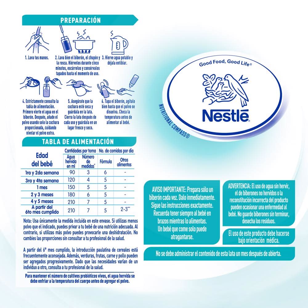 NAN · Fórmula láctea optipro etapa 1 (800 g)