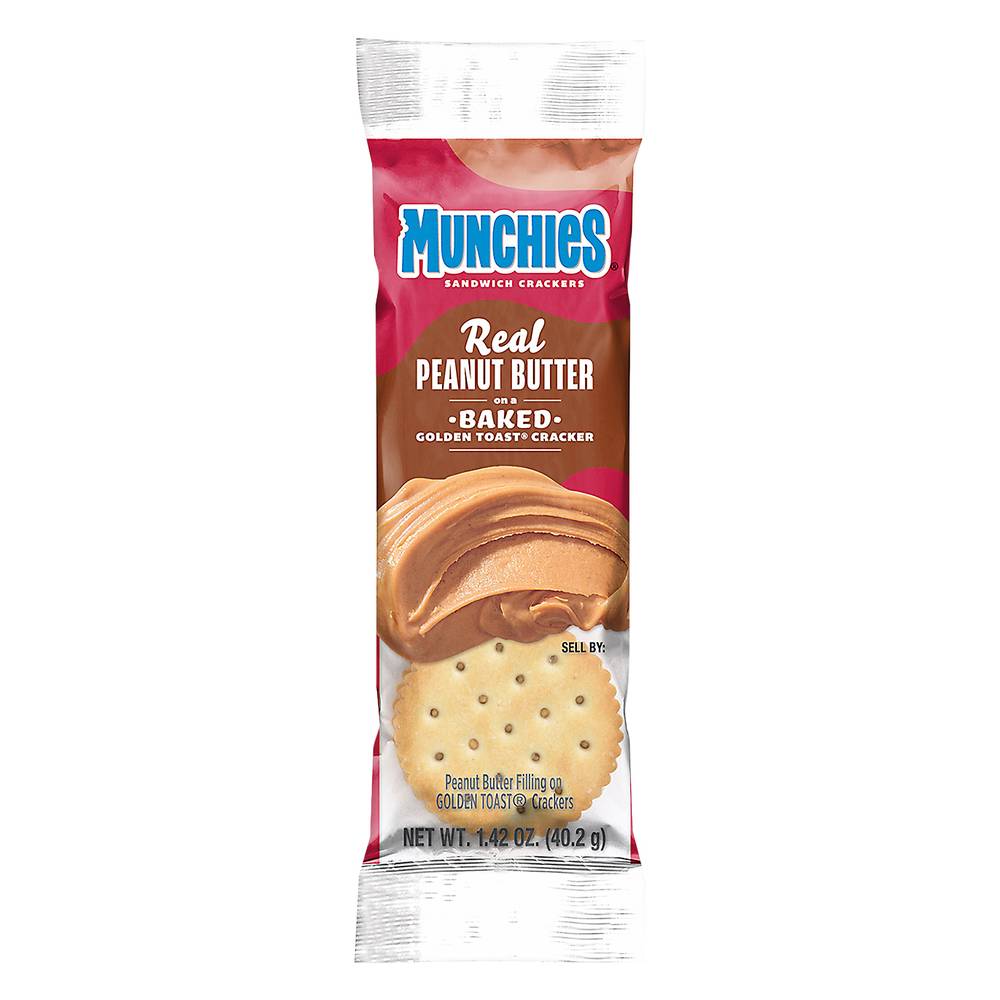 Munchies Sandwich Crackers, Peanut Butter (1.42 oz)