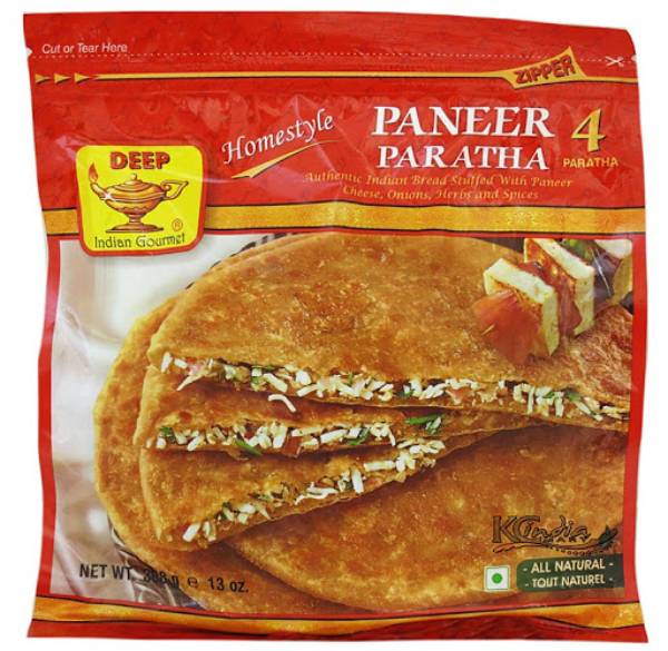 Deep Frozen Paratha Paneer 368g