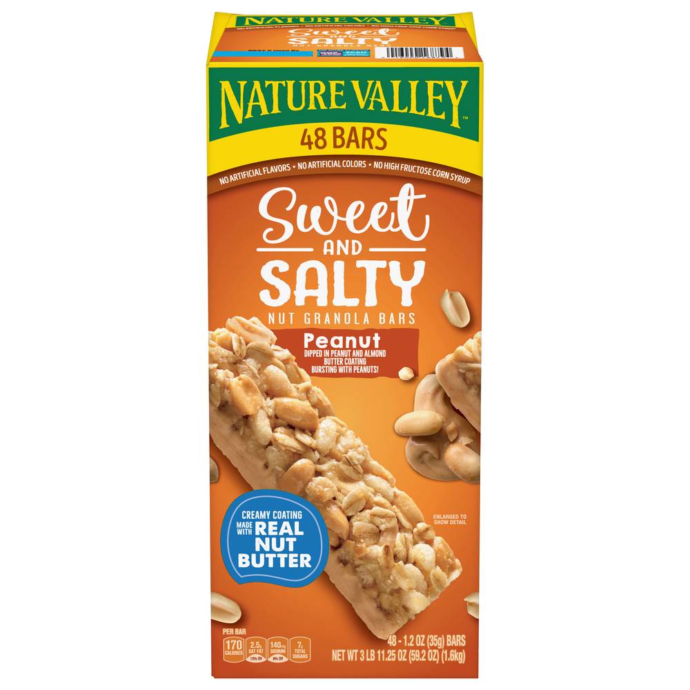 Nature Valley Sweet & Salty Nut Peanut Granola Bars (3.7 lbs)