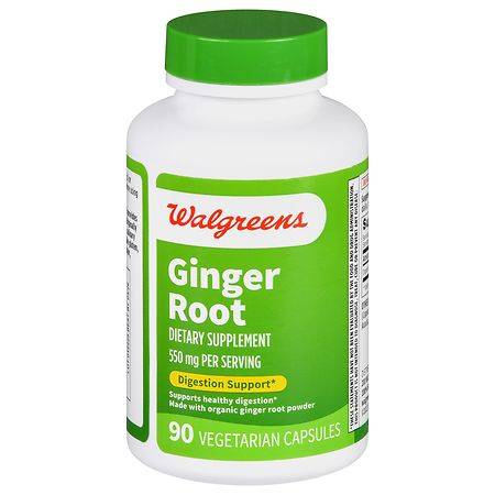 Walgreens Ginger Root 550 mg