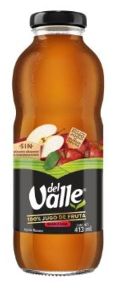 Del Valle · Jugo de concentrado, manzana (413 ml)