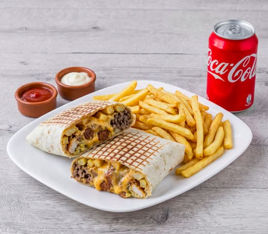 Menu tacos 1 viande