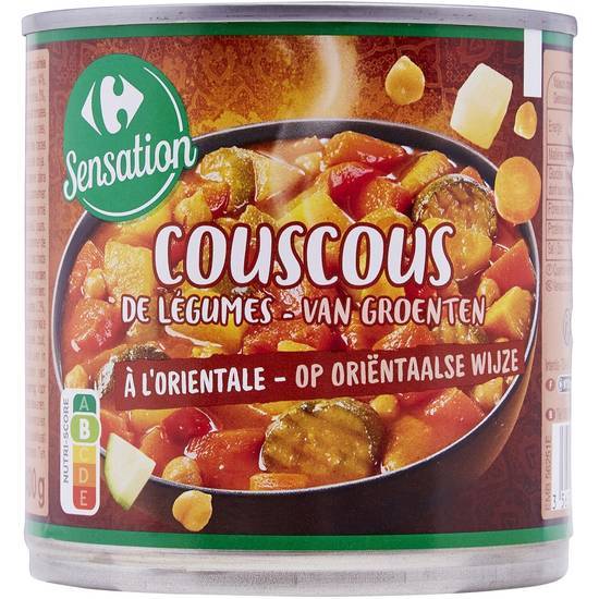 Carrefour Sensation - Couscous de légumes à l'orientale