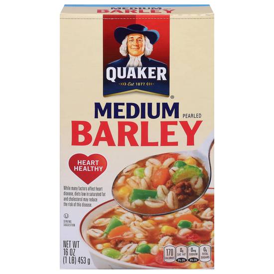 Quaker Medium Pearled Barley (16 oz)