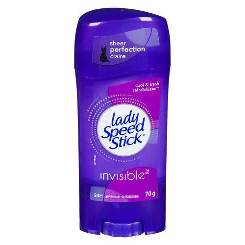 Lady Speed Stick Cool and Fresh Invisible Deodorant (70 g)