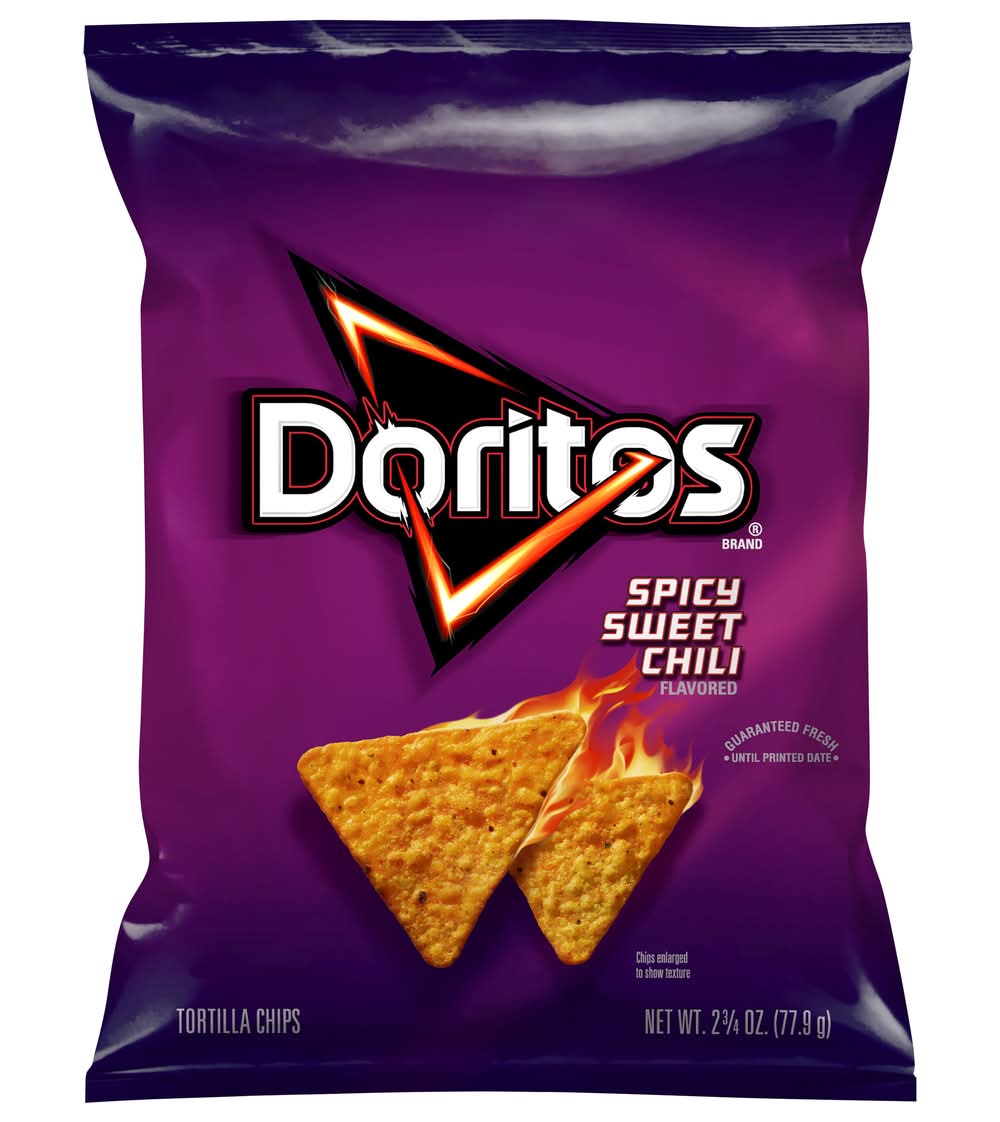 Doritos Flavored Tortilla Chips, Spicy Sweet Chili (2.75 oz)