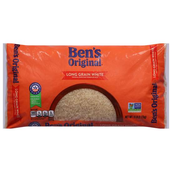 Ben's Original Long Grain White Parboiled Rice (5 lbs)