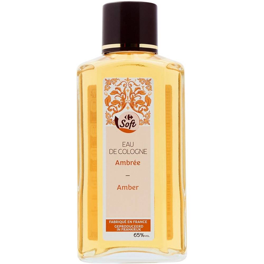 Carrefour - Eau de cologne ambrée (250ml)