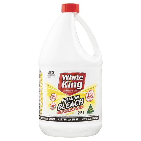White King Premium Bleach Lemon