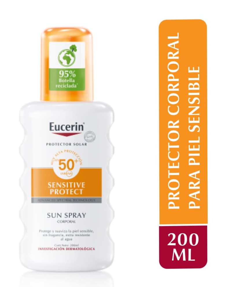 Eucerin · Protector solar spray resistente al agua spf50+ (200 ml)