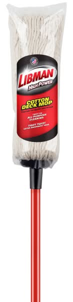 Libman High Power Cotton Deck Mop