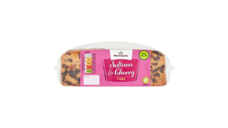Morrisons Sultana & Cherry Slab Cake