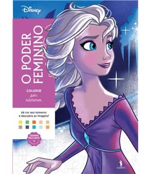 Disney Colorir por Números - o Poder Feminino