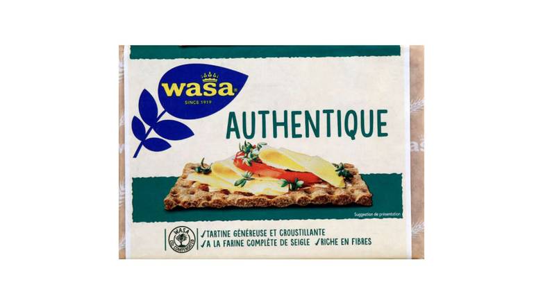 Wasa Tartine croustillante au seigle Le sachet de 275g