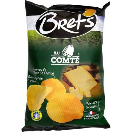 Chips au Comté BRET'S - le paquet de 125g
