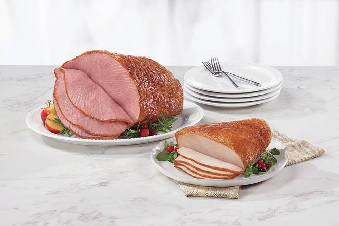 Bone-In Ham & Turkey Breast Duo