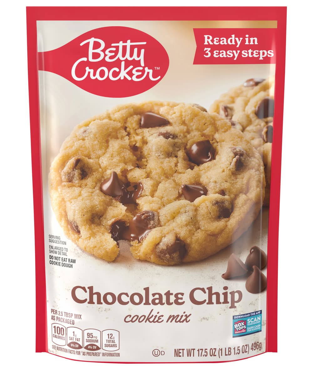 Betty Crocker Cookie Mix, Chocolate Chip (17.5 oz)
