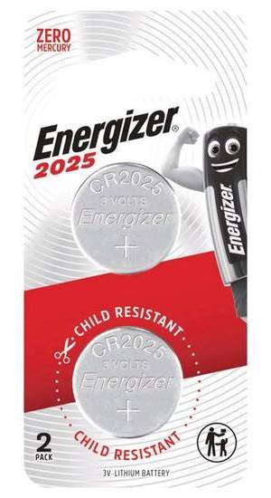 Energizer Specialty Battery 2025 2pk
