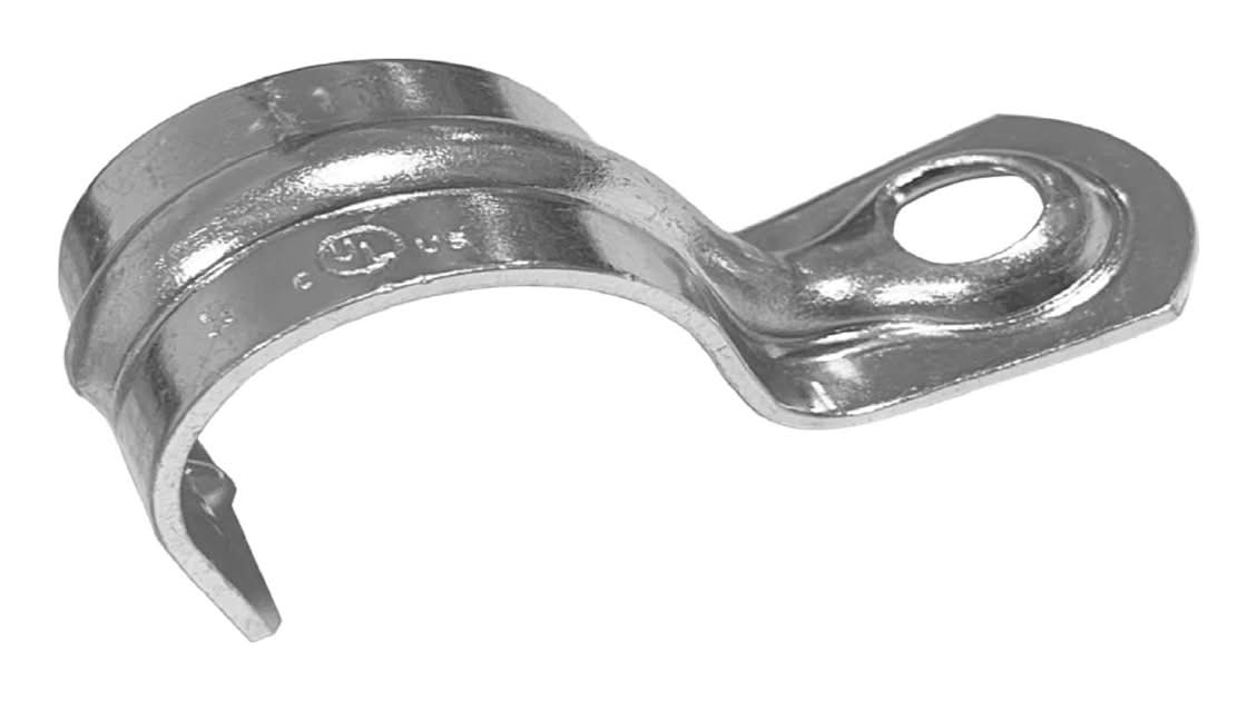 Sigma Engineered Solutions Proconnex 1/2 In. D Zinc-Plated Steel 1 Hole Strap 3 Pk