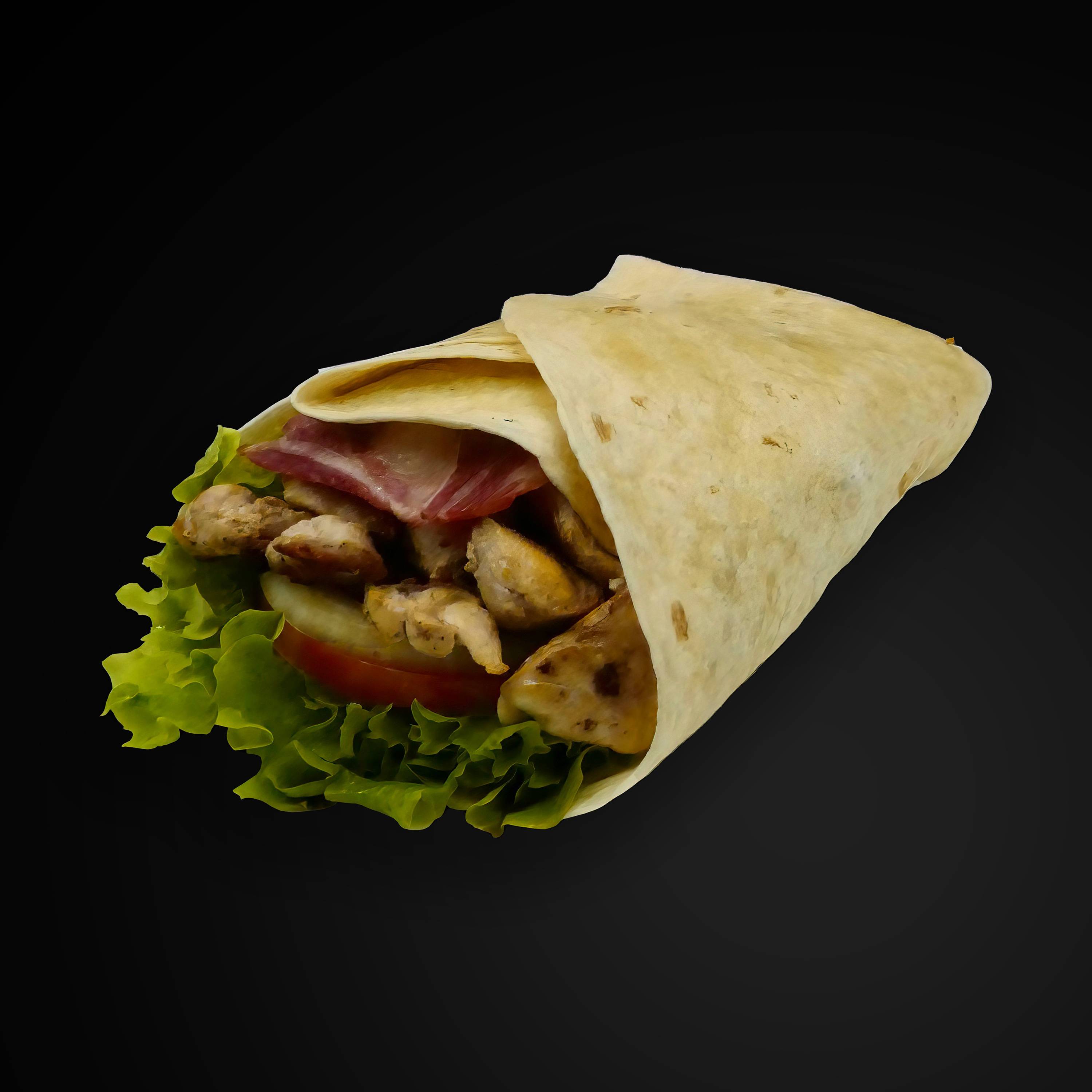 Wrap escalope de poulet