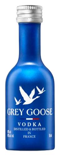 Grey Goose Distilled & Bottled Vodka (50 ml)