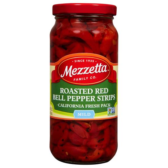 Mezzetta Mild Roasted Red Bell Pepper Strips