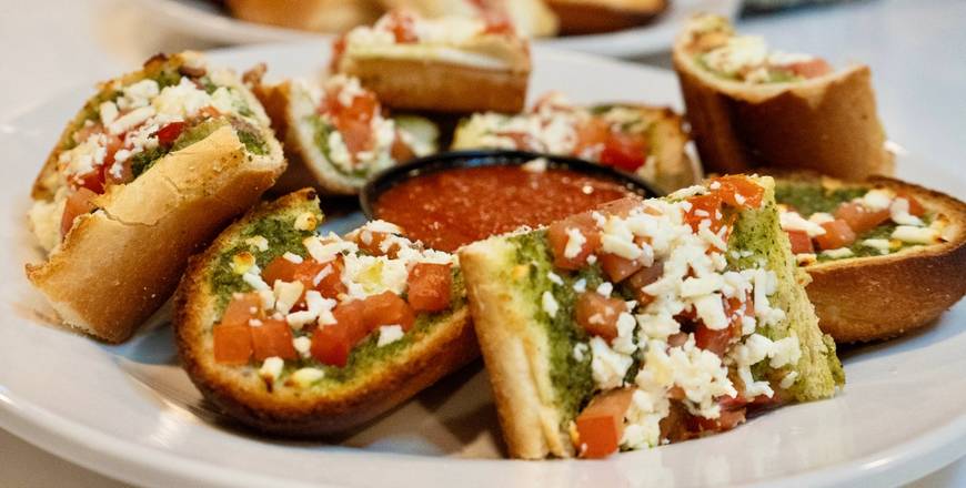 Pesto Bruschetta