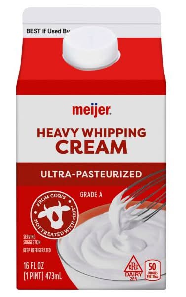 Meijer Heavy Whipping Cream (16 fl oz)