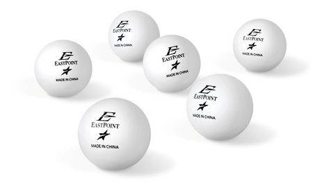 Eastpoint Table Tennis White Balls (6 units)