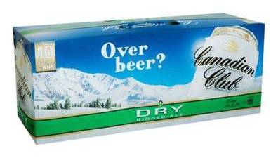 Canadian Club & Dry 375ml (10 Pack)