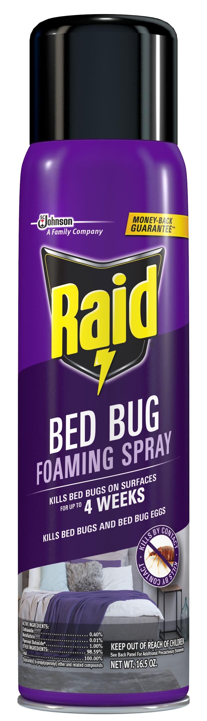 Raid Bed Bug Foaming Spray (16.5 oz)