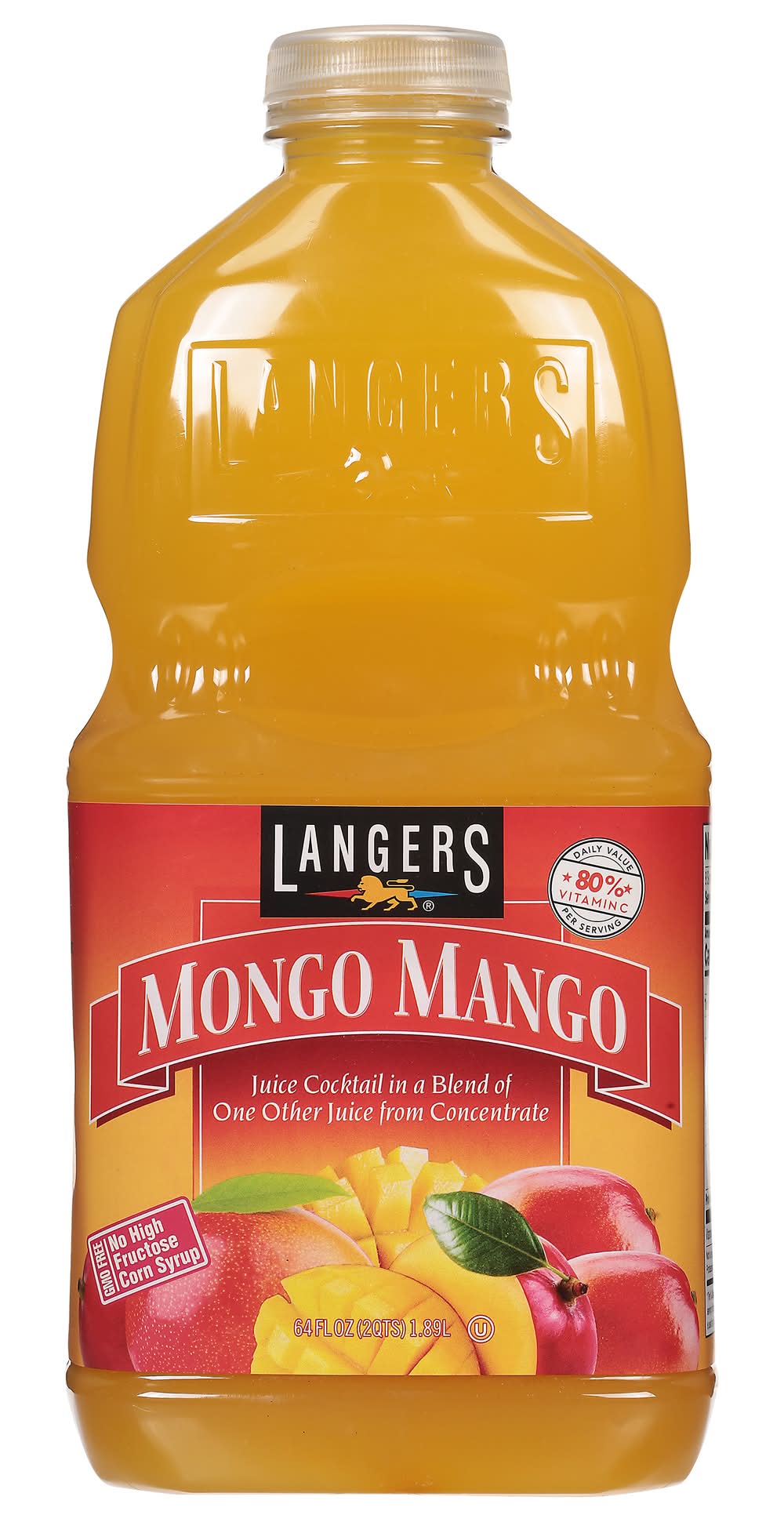 Langers Juice Cocktail, Mongo Mango (64 fl oz)