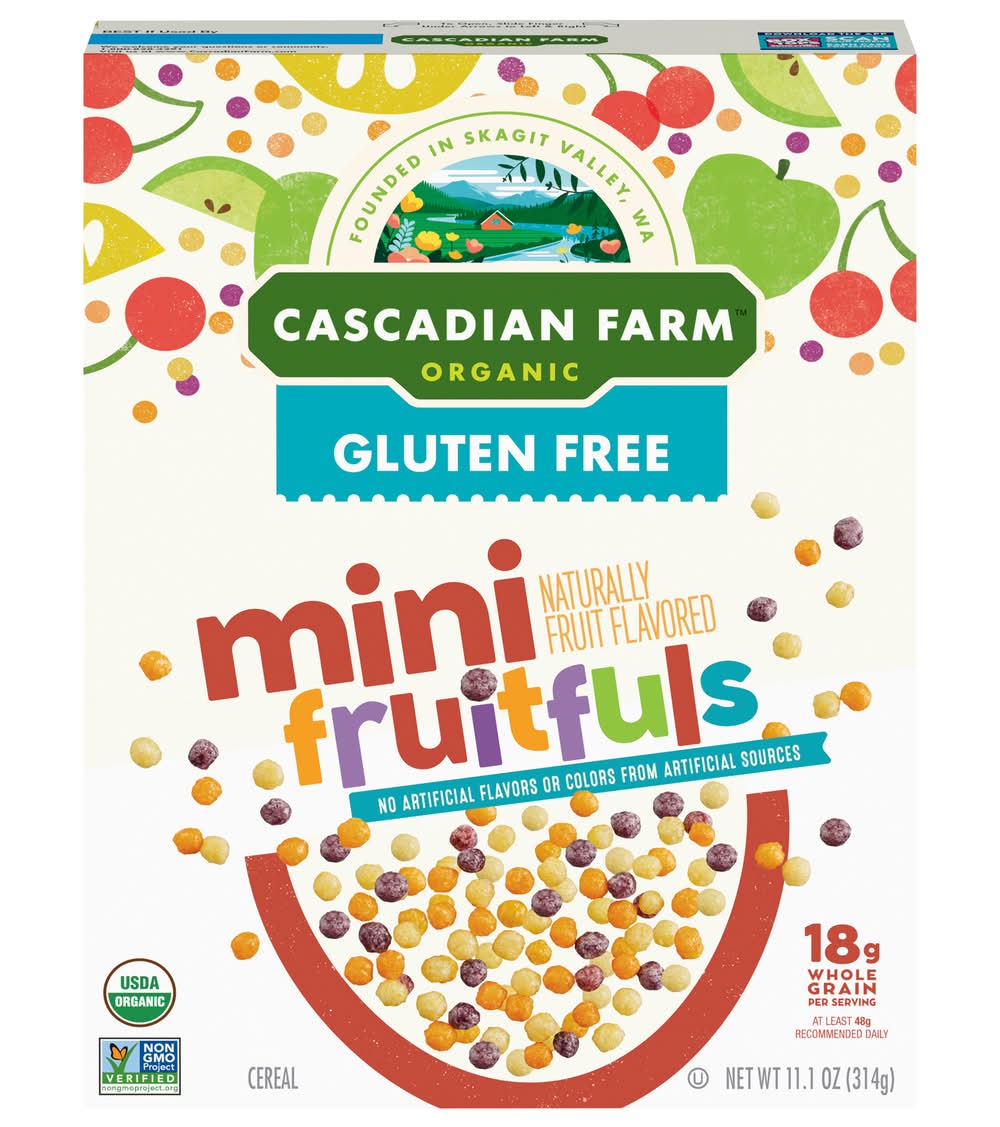 Cascadian Farm Mini Fruitfuls Cereal (11.1 oz)