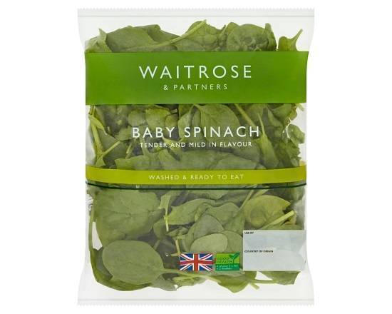 Waitrose & Partners Baby Spinach 115g