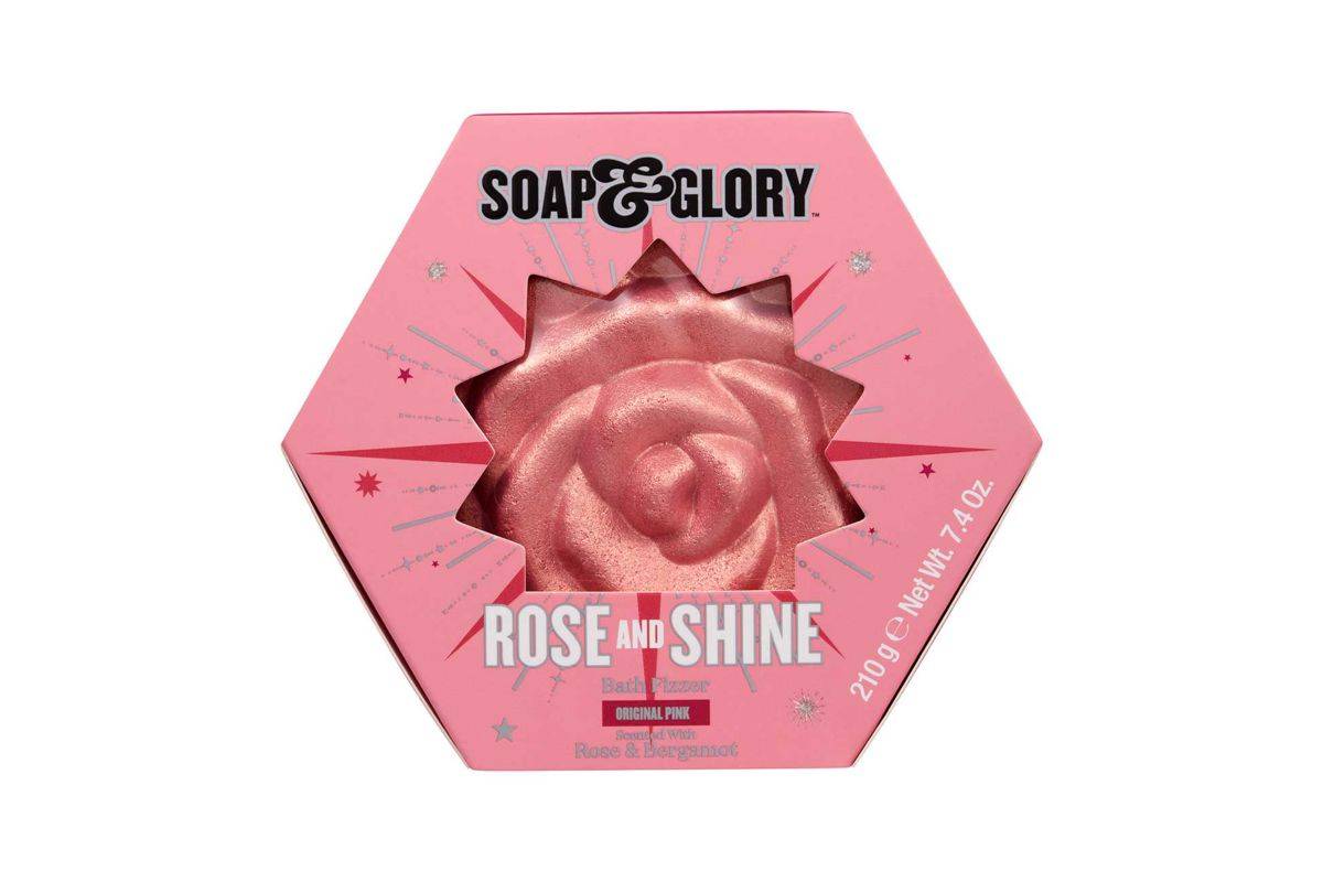 Soap & Glory Rose and Shine Bath Bomb Fizzer Gift Set