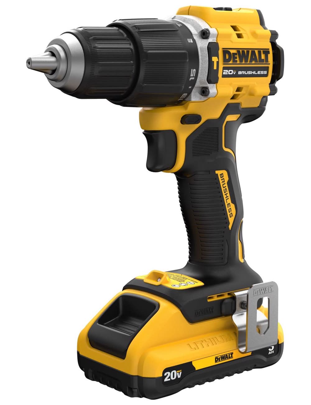 Dewalt 20V Max Atomic 1/2 In. Brushless Cordless Hammer Drill Kit (Battery & Charger)