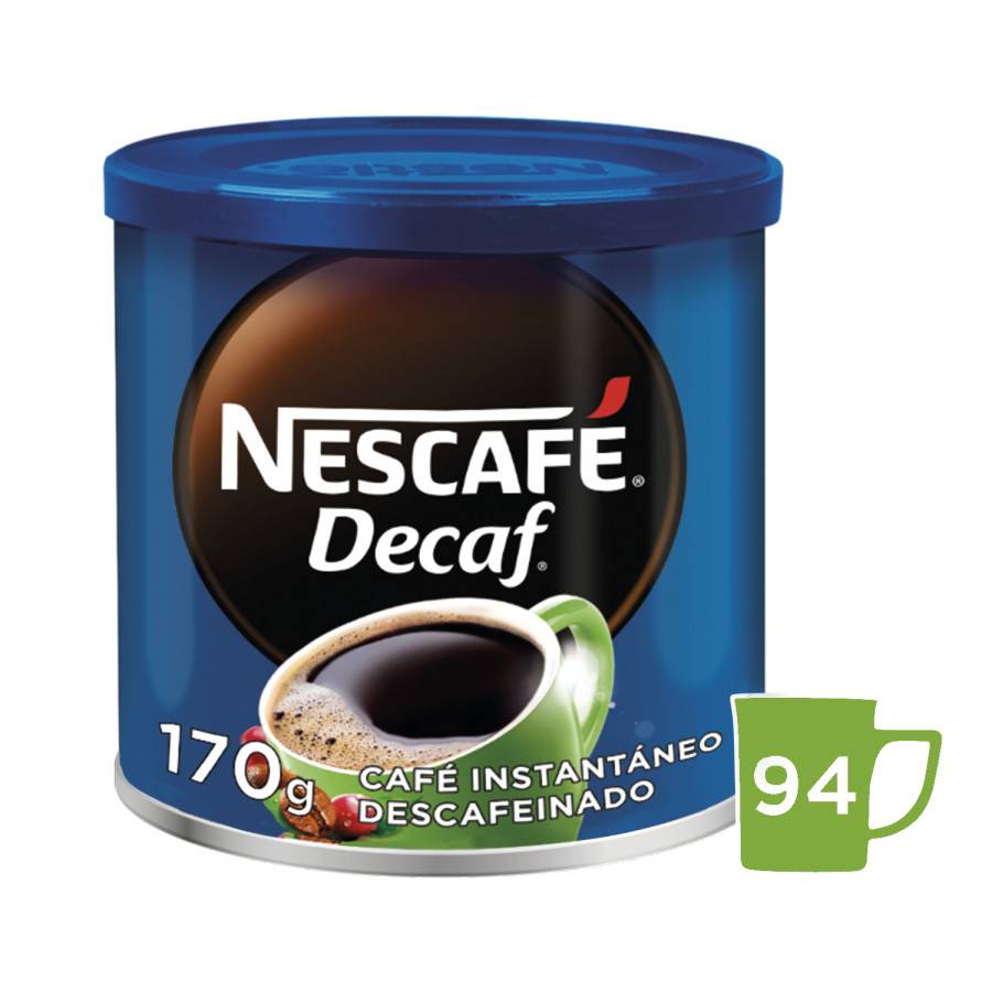 Nescafé café descafeinado decaf (tarro 170 g)