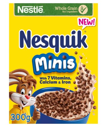 Nesquik Chocolate Minis Cereal (300g)