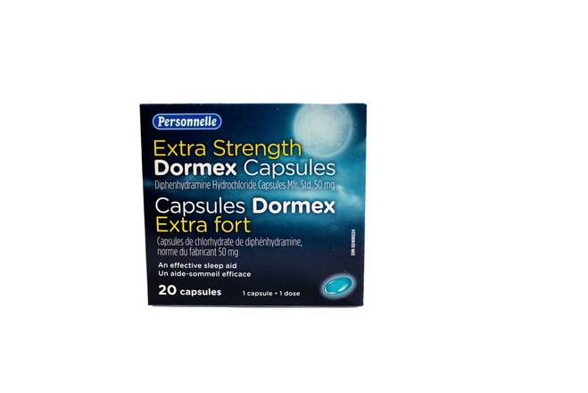 Personnelle Dormex Sleep Aid Capsules (20 units)