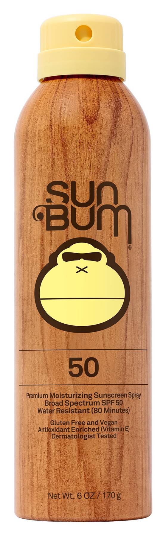 Sun Bum Broad Spectrum Spf 50 Moisturizing Sunscreen Spray (6 fl oz)