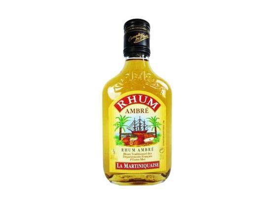 Rhum Ambré LA MARTINIQUAISE - Le flash de 20cl