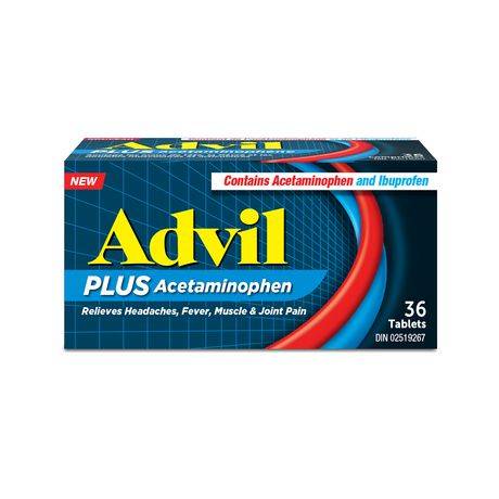 Advil Plus Acetaminophen Tablets (40 g)