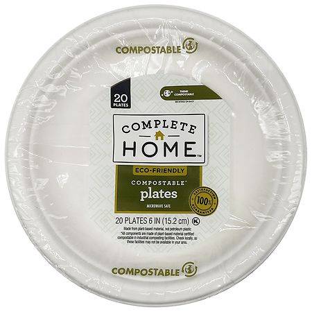 Complete Home Compostable Plates (20 ct)