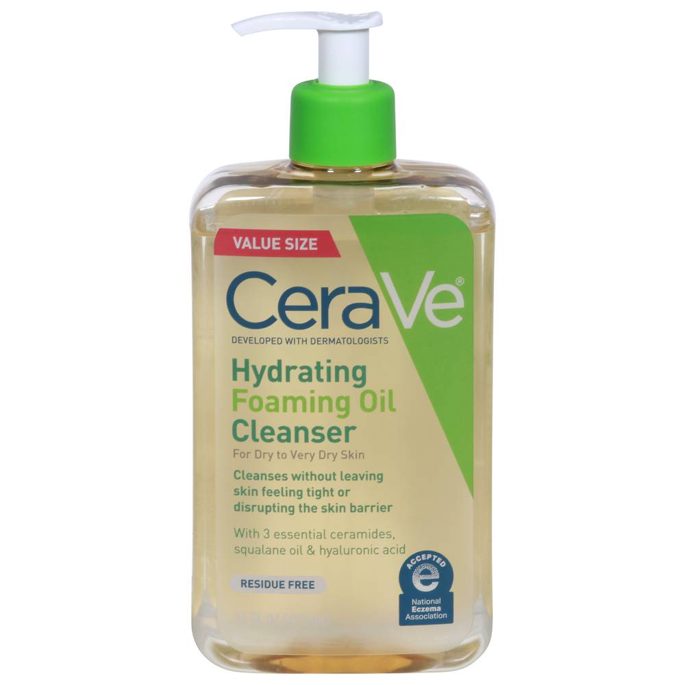 CeraVe Hydrating Foaming Oil Cleanser (16 fl oz)