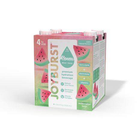 Joyburst Hydration Drink, Watermelon (4 x 500 ml)