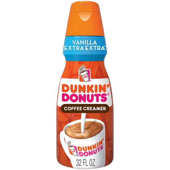 Dunkin' Donuts Non-Dairy Coffee Creamer - Vanilla, 32 fl oz