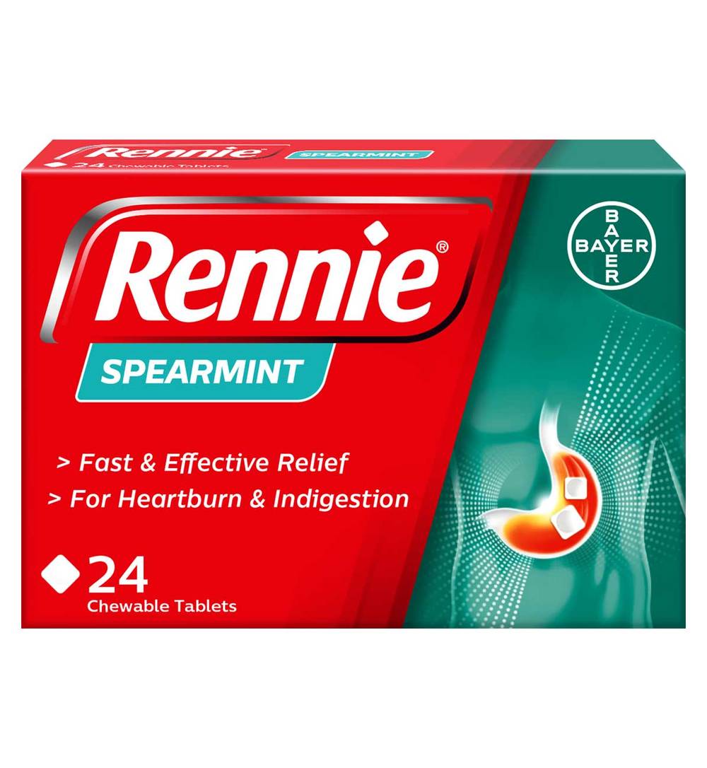 Rennie spearmint 24s (G)