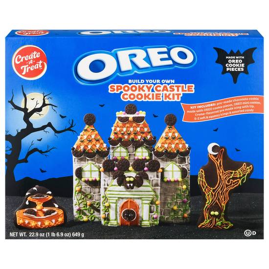 Create-A-Treat Oreo Spooky Castle Cookie Kit